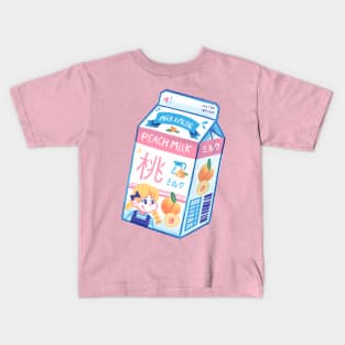 Peach Milk Kids T-Shirt